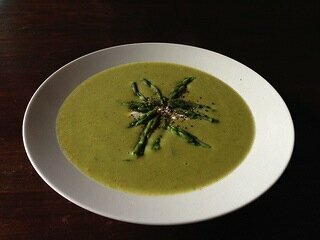 Vegan Cream of Asparagus Soup