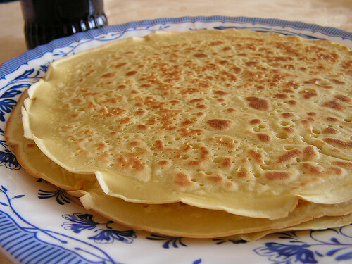 Savory Sourdough Pancakes