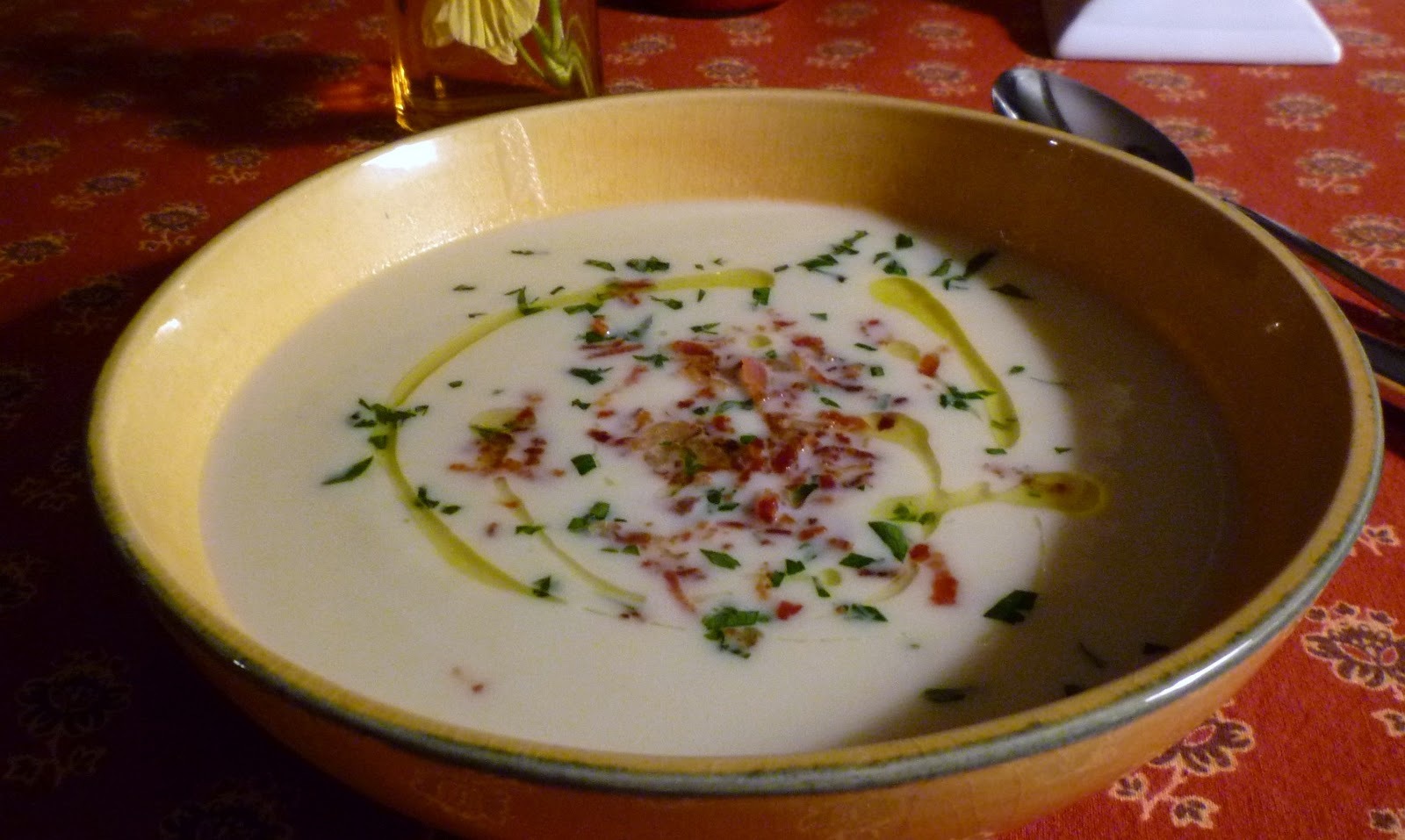 Celery Root and Pear Soup