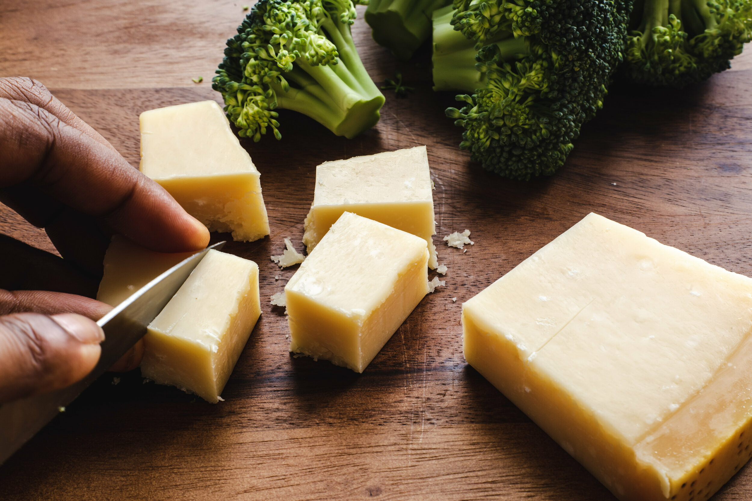 Broccoli and Cheese Polenta