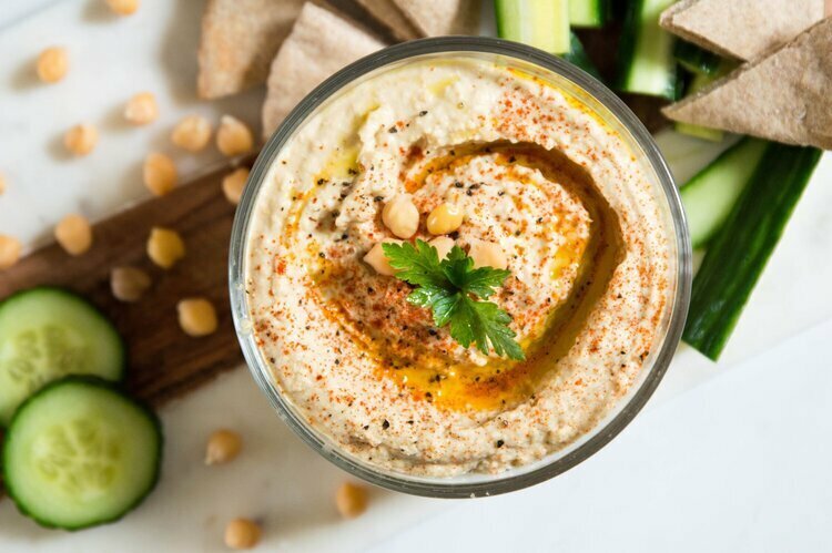 Dill Pickle Hummus