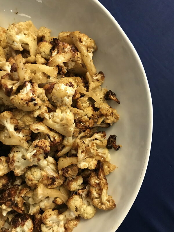 Maple Mustard Cauliflower