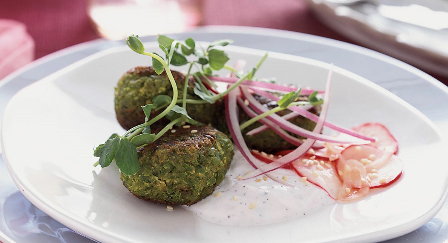 Spring Pea Falafel