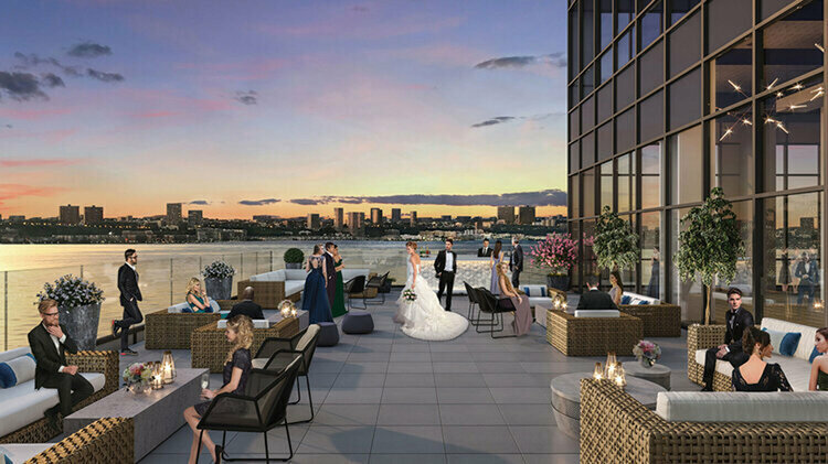 hells kitchen new york rooftop wedding venue