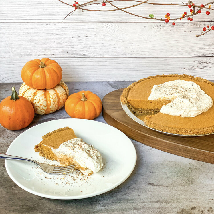 GEORGETTE'S PUMPKIN CHIFFON PIE