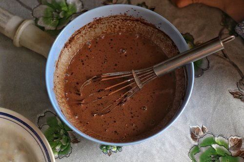 CHOCOLATE STEAMED PUDDING