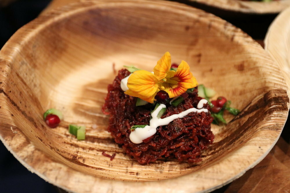 2018 LATKE FESTIVAL RECIPES: MAE MAE'S BEET LATKE