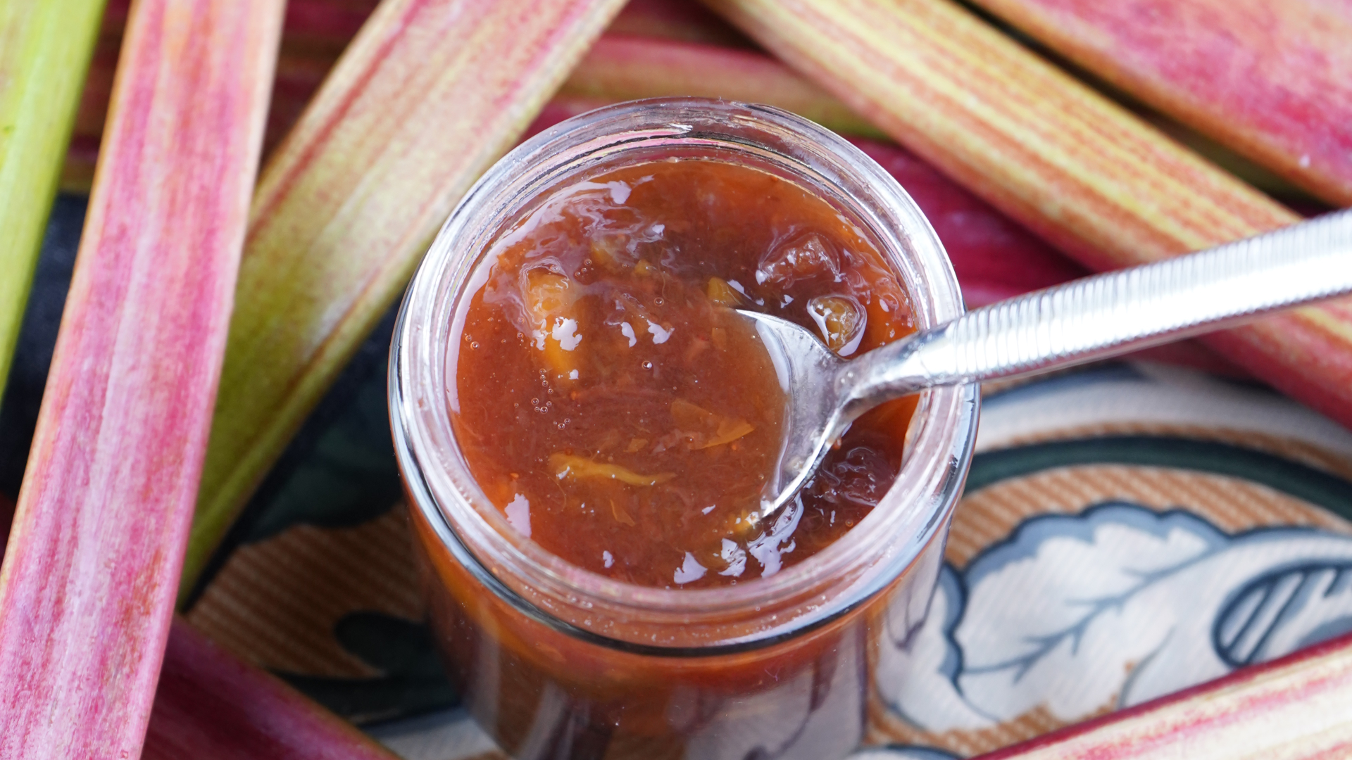 May Food Festival: Rhubarb Chutney